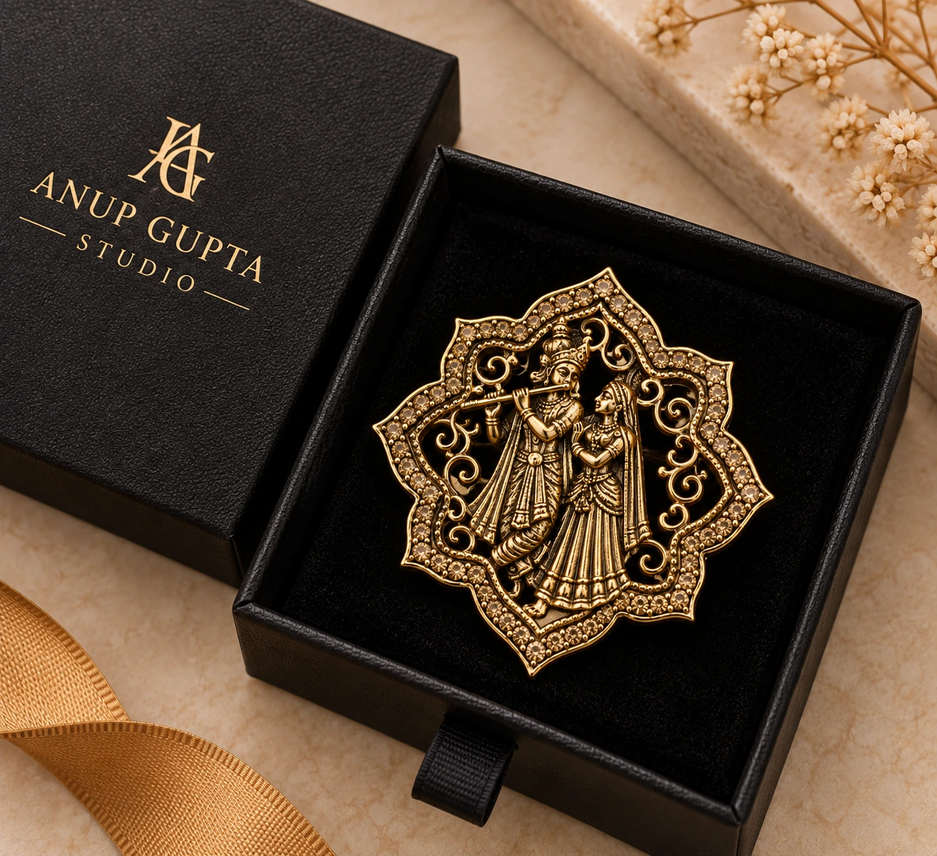 Heritage Plaque Designer Brooch