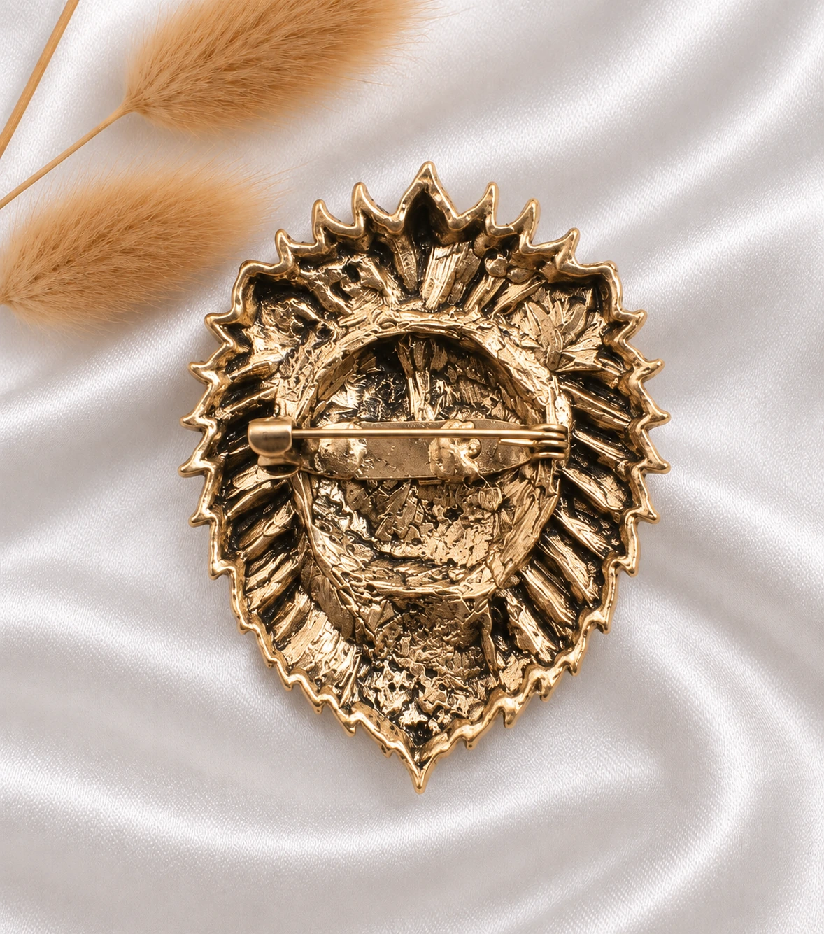 Majestic Lion Designer Brooch