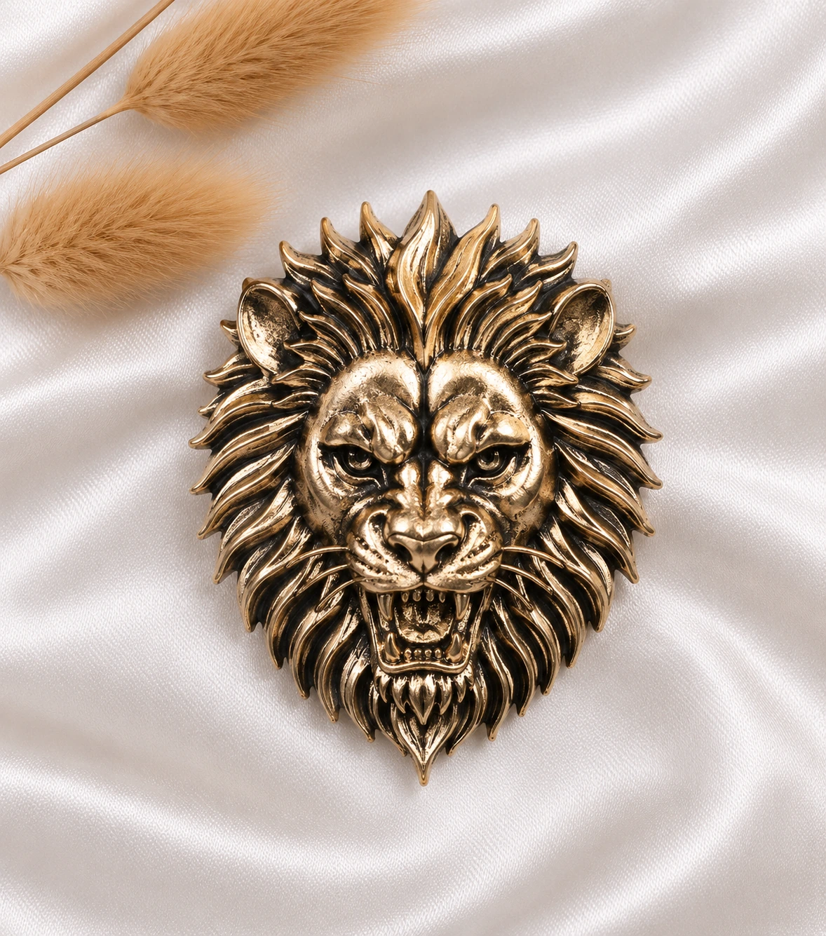 Majestic Lion Designer Brooch