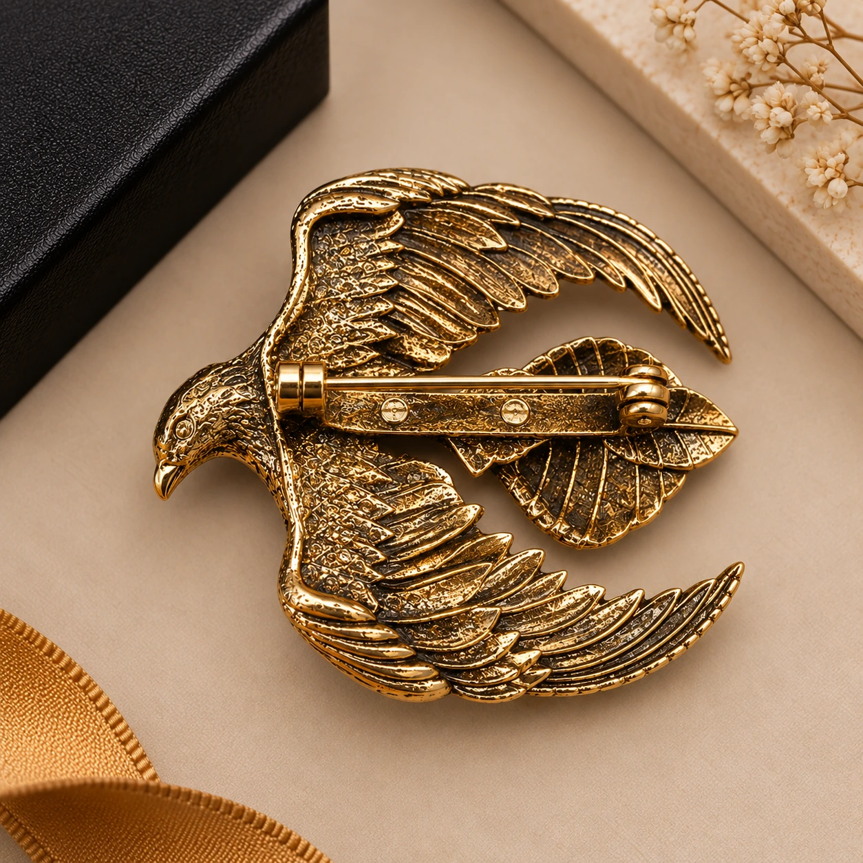 Imperial Eagle Designer Brooch
