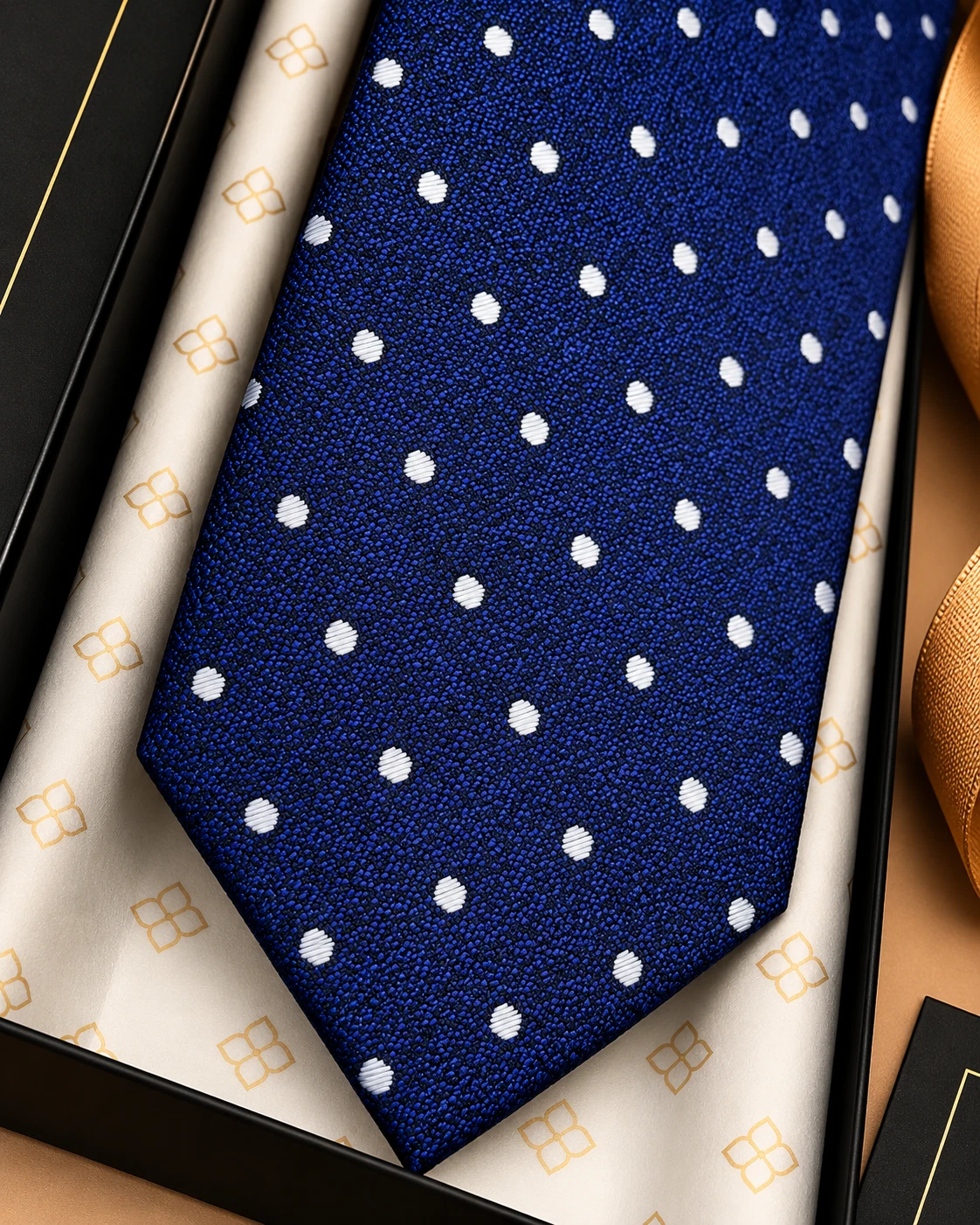 Signature Designer Tie & Pocket Square Set 01