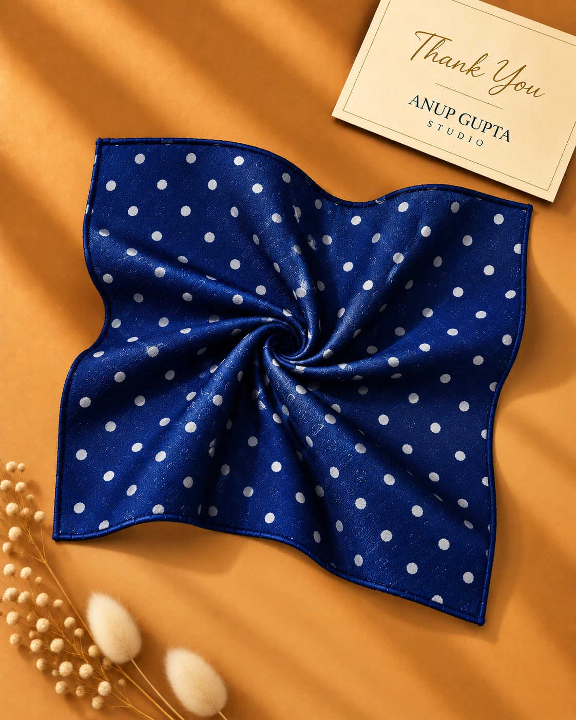 Signature Designer Tie & Pocket Square Set 01