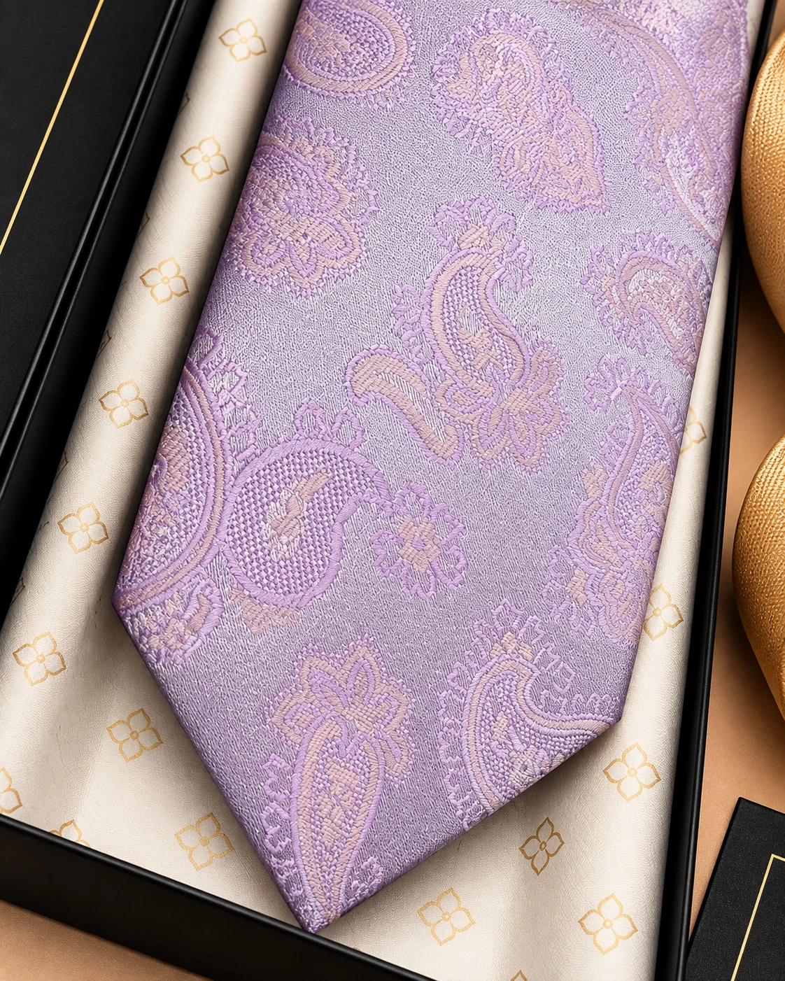 Signature Designer Tie & Pocket Square Set 03