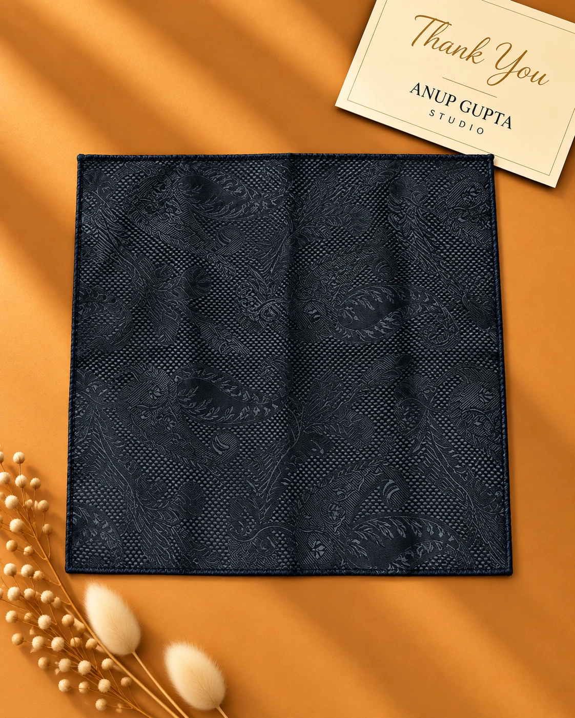Signature Designer Tie & Pocket Square Set 05