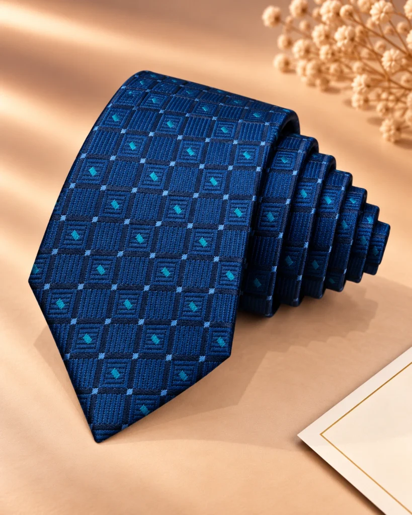 Signature Designer Tie & Pocket Square Set 10