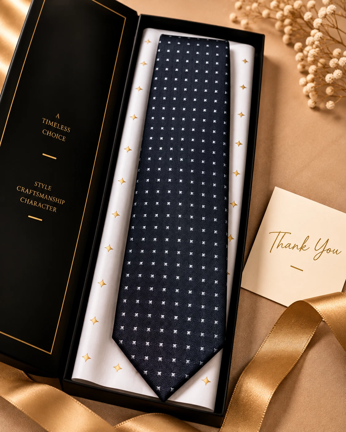 Signature Designer Tie & Pocket Square Set 11