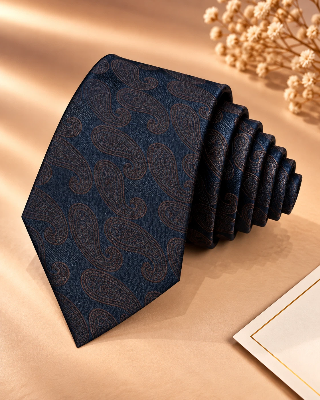 Signature Designer Tie & Pocket Square Set 13