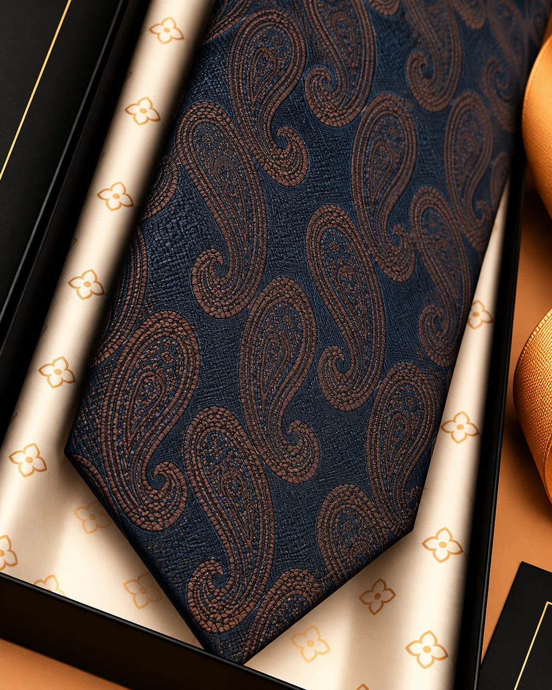 Signature Designer Tie & Pocket Square Set 13