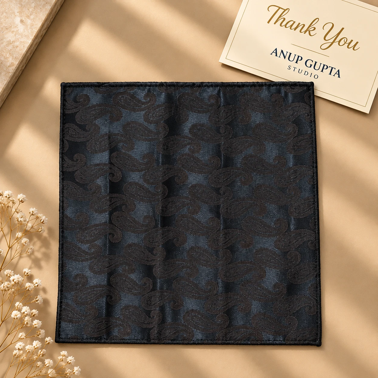 Signature Designer Tie & Pocket Square Set 13