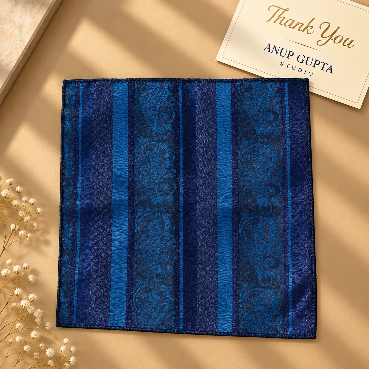 Signature Designer Tie & Pocket Square Set 14