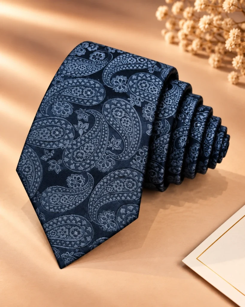 Signature Designer Tie & Pocket Square Set 16