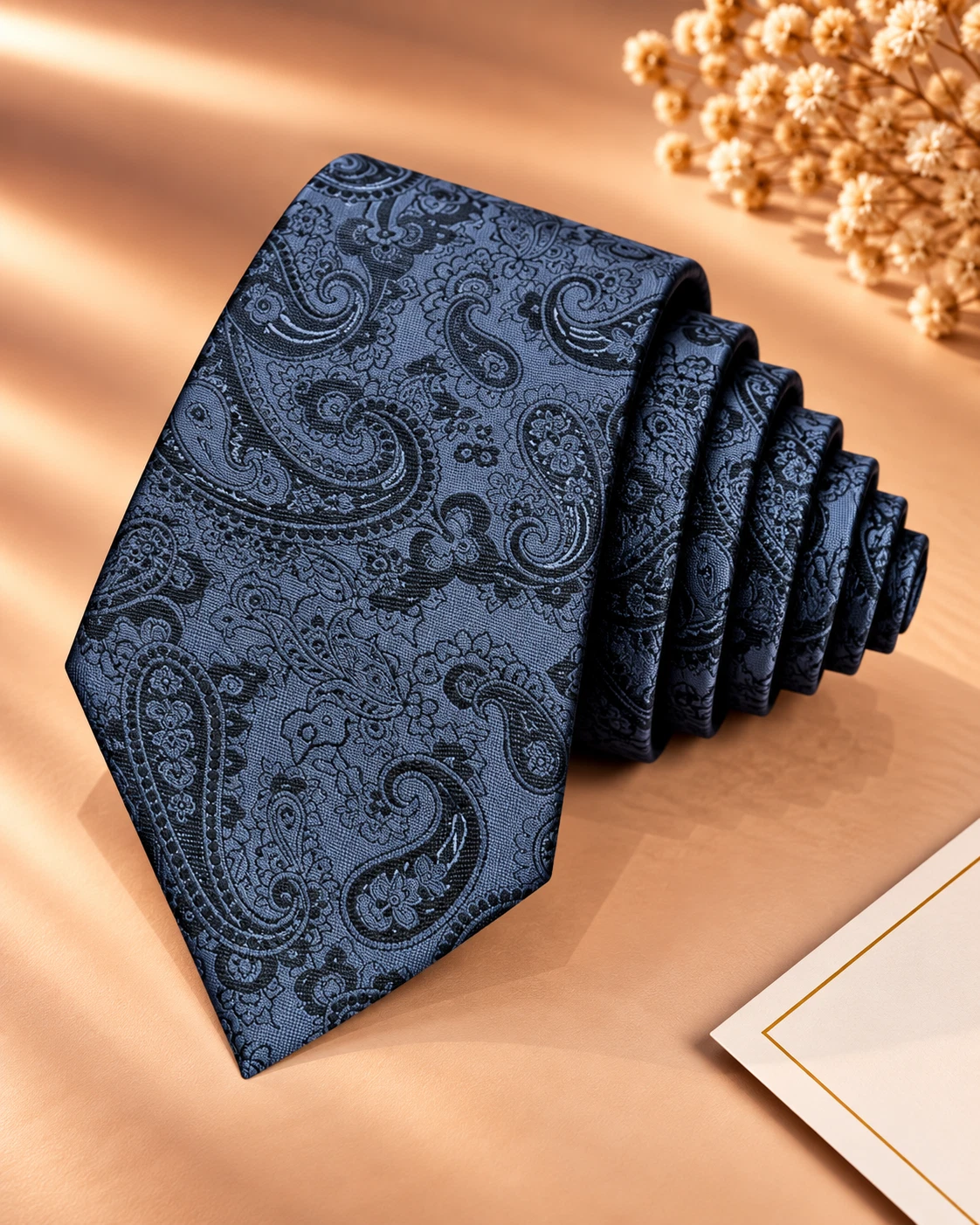 Signature Designer Tie & Pocket Square Set 19