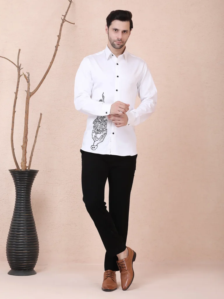 ARTIST’S MUSE – DESIGNER SHIRT – WHITE