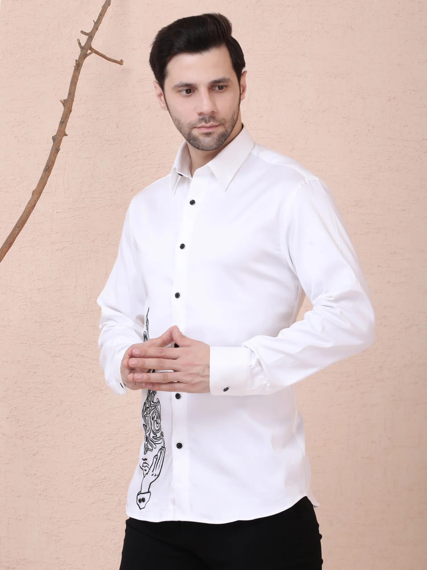 ARTIST’S MUSE – DESIGNER SHIRT – WHITE