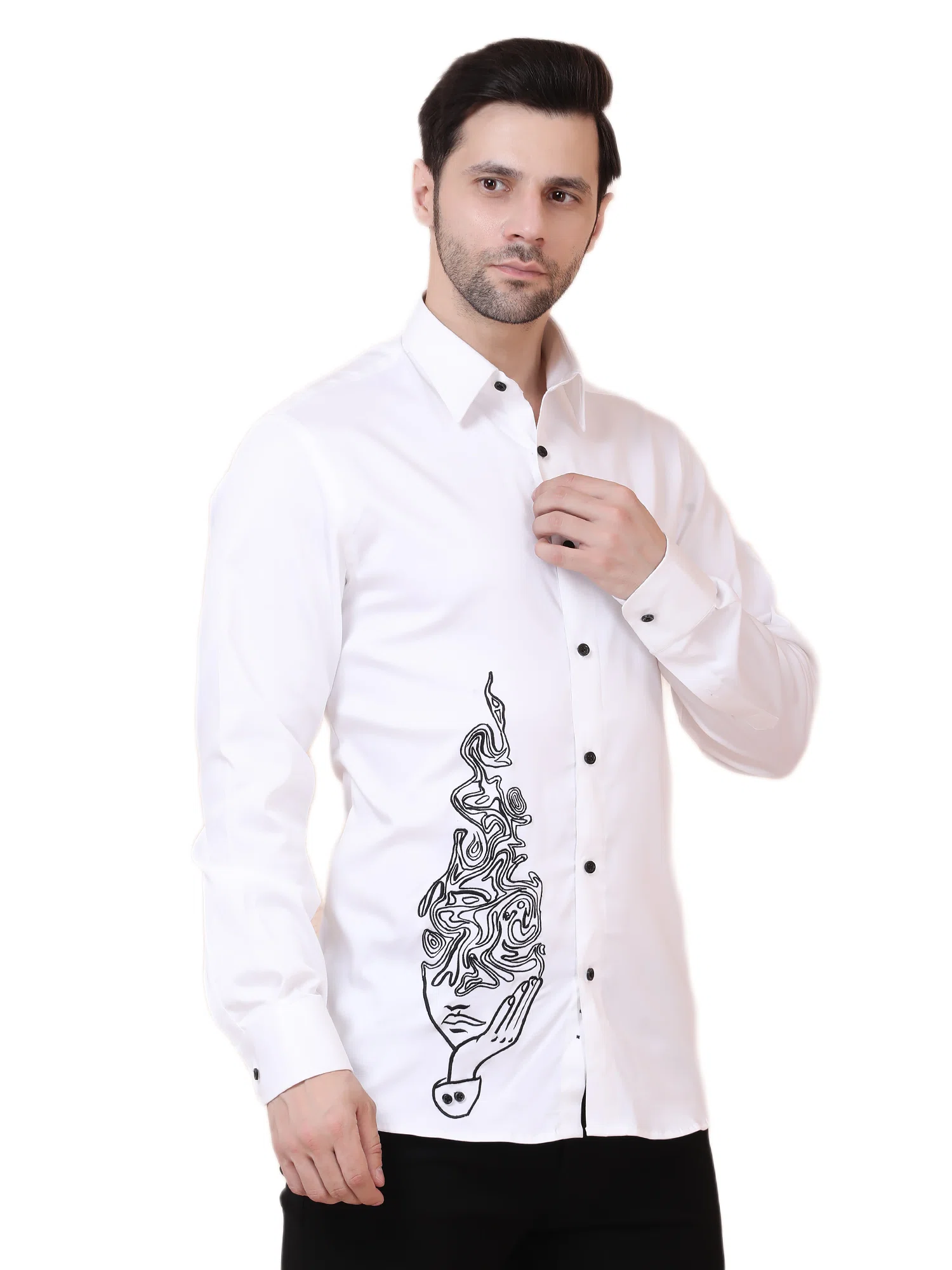 ARTIST’S MUSE – DESIGNER SHIRT – WHITE