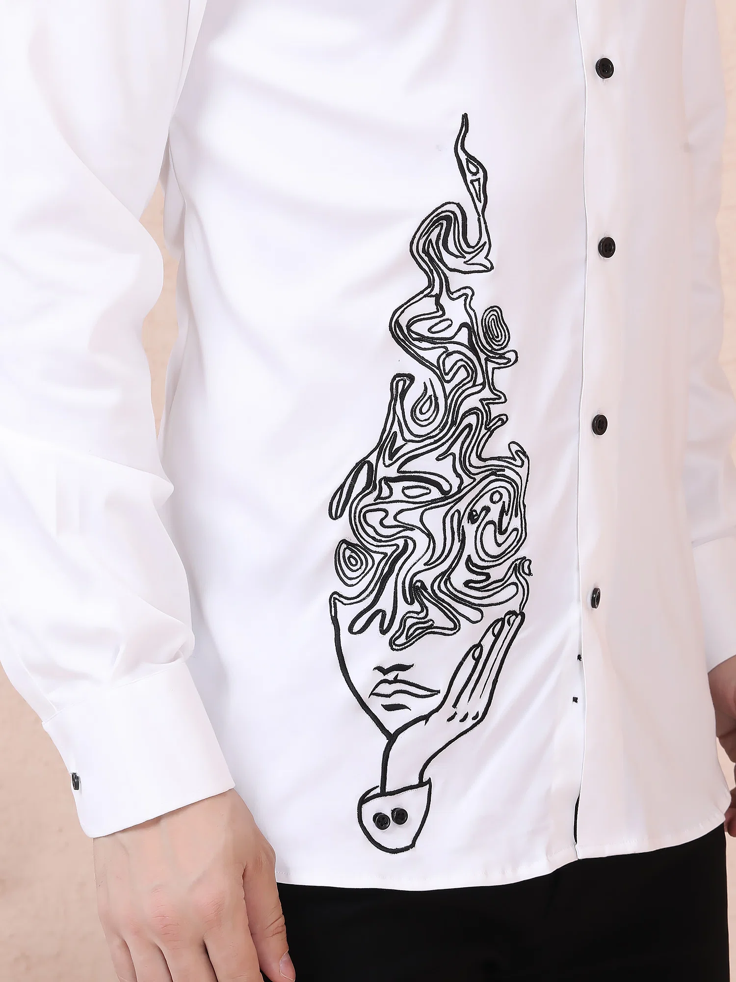 ARTIST’S MUSE – DESIGNER SHIRT – WHITE